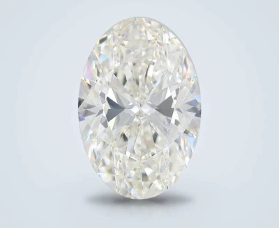 10.51ct G VS2 Rare Carat Ideal Cut Oval Lab Grown Diamond