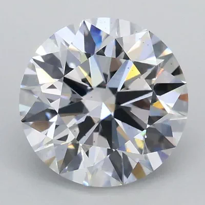 1.76ct E VS1 Rare Carat Ideal Cut Round Lab Grown Diamond