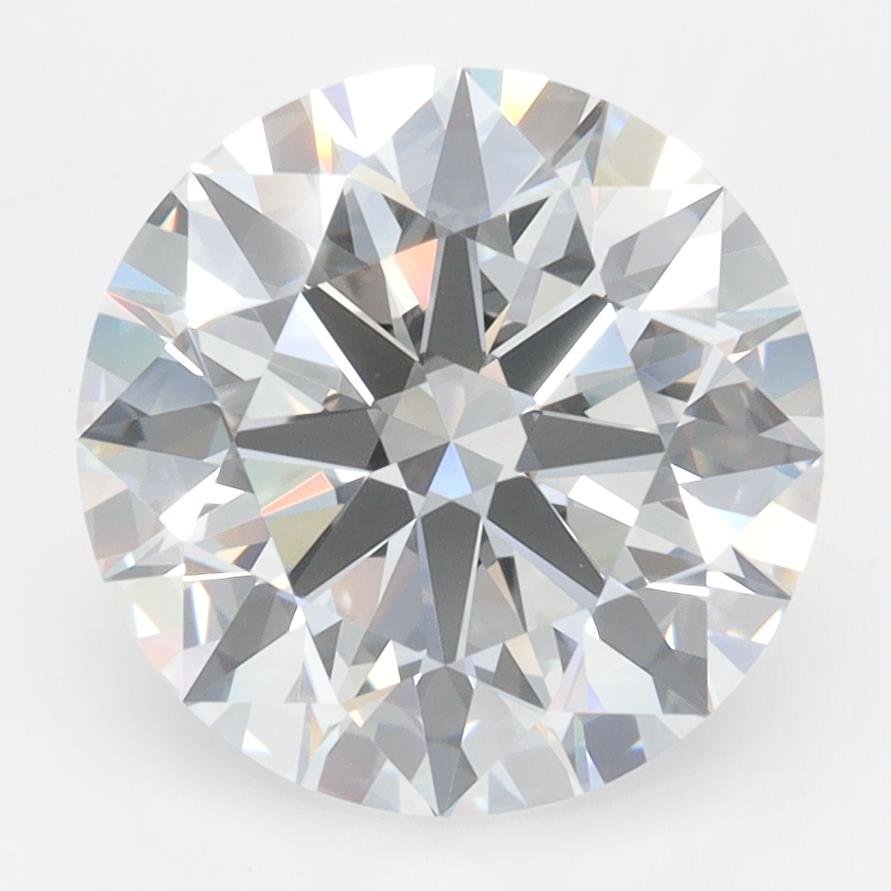 4.08ct D IF Rare Carat Ideal Cut Round Lab Grown Diamond