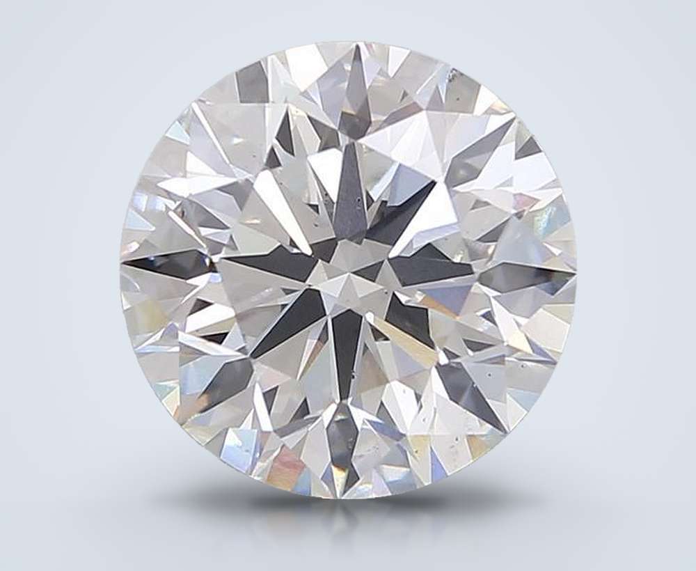 9.61ct F VS2 Excellent Cut Round Lab Grown Diamond