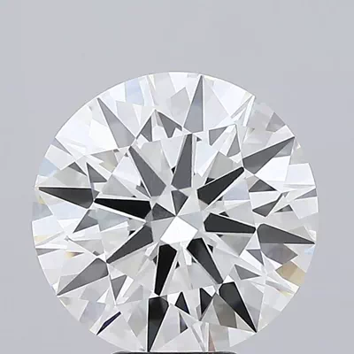 7.08ct G VVS1 Rare Carat Ideal Cut Round Lab Grown Diamond