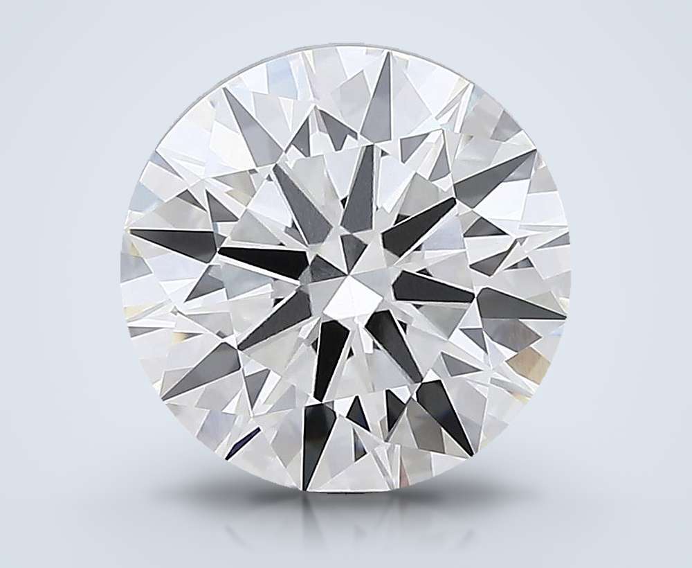 7.08ct G VVS1 Rare Carat Ideal Cut Round Lab Grown Diamond