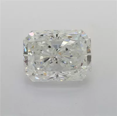 4.01ct G SI1 Rare Carat Ideal Cut Radiant Lab Grown Diamond