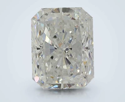 4.01ct G SI1 Rare Carat Ideal Cut Radiant Lab Grown Diamond