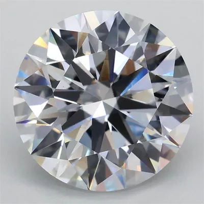 4.26ct D VS1 Rare Carat Ideal Cut Round Lab Grown Diamond