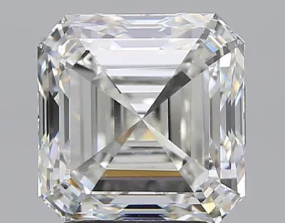 3.00ct J VS1 Rare Carat Ideal Cut Asscher Diamond