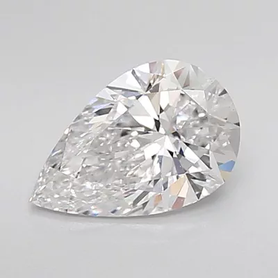2.01ct E VS2 Rare Carat Ideal Cut Pear Lab Grown Diamond