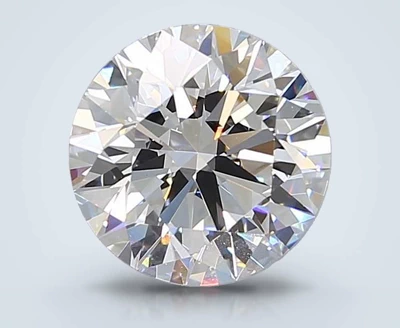 4.00ct D VS1 Rare Carat Ideal Cut Round Lab Grown Diamond