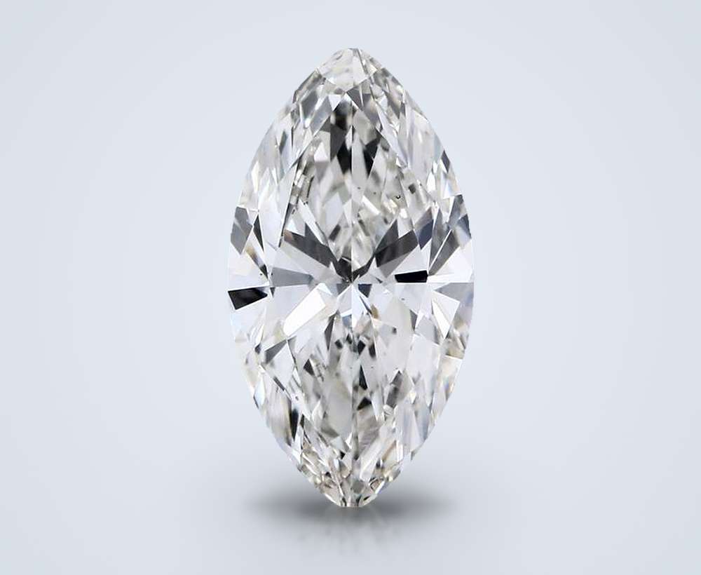 2.01ct H VS1 Rare Carat Ideal Cut Marquise Lab Grown Diamond