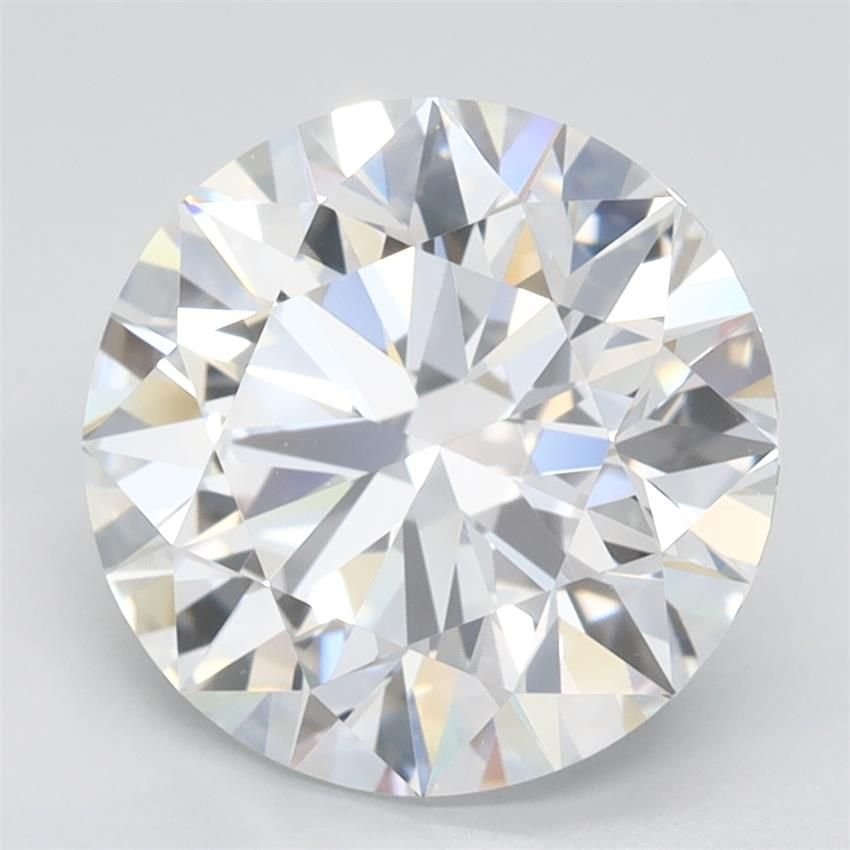 2.81ct D VVS1 Rare Carat Ideal Cut Round Lab Grown Diamond