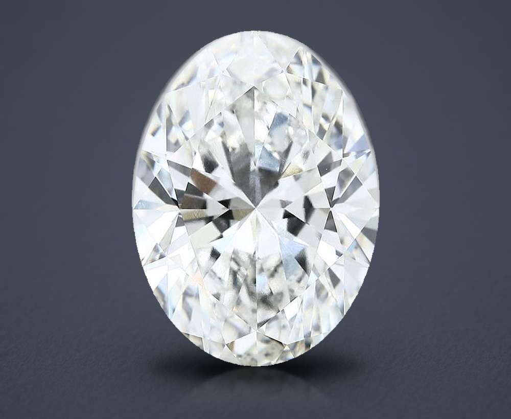 14.03ct G VVS2 Rare Carat Ideal Cut Oval Lab Grown Diamond