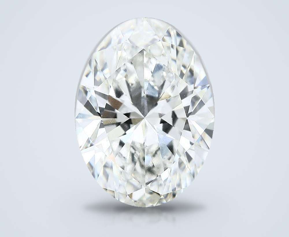14.03ct G VVS2 Rare Carat Ideal Cut Oval Lab Grown Diamond