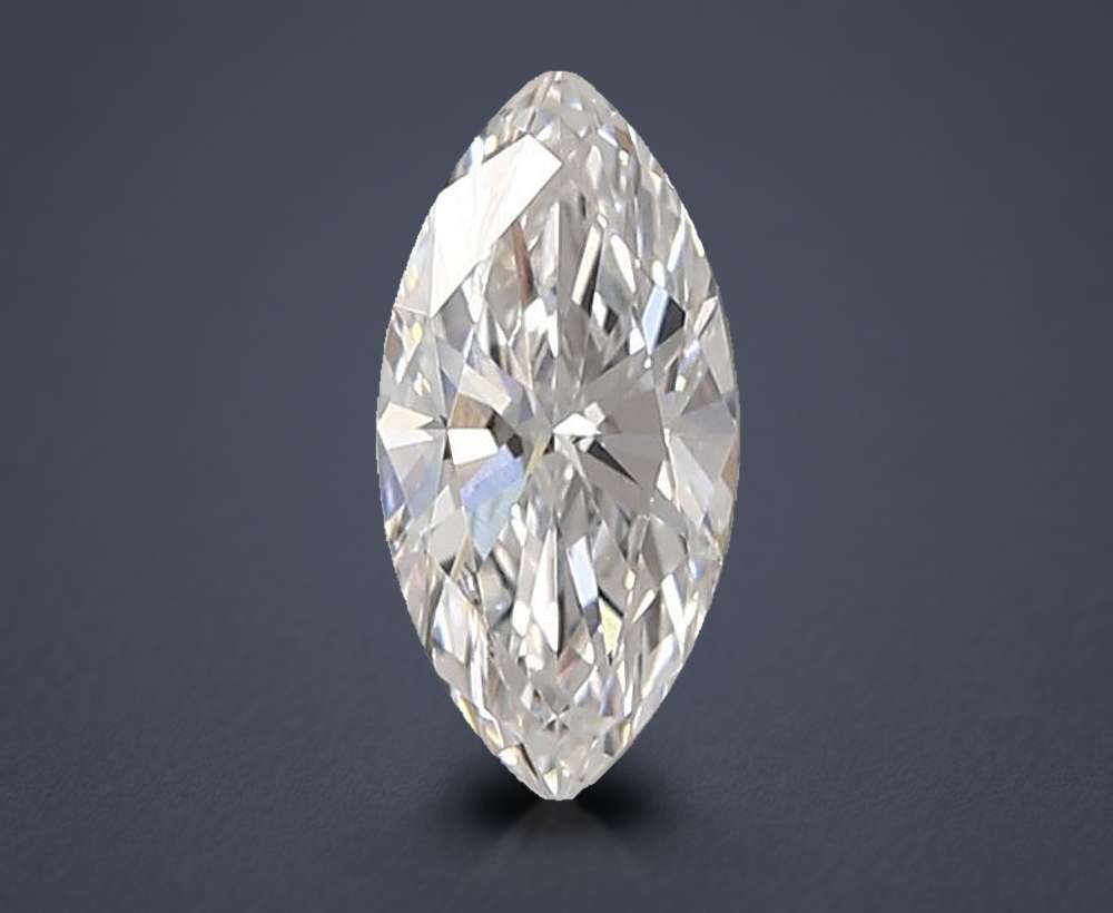 0.66ct D VVS2 Rare Carat Ideal Cut Marquise Lab Grown Diamond