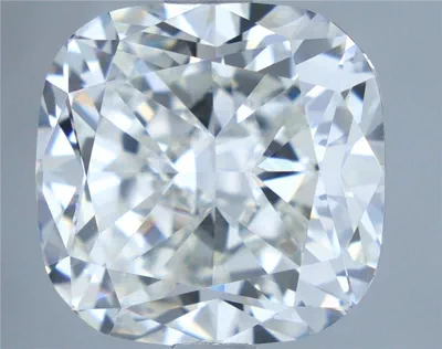 3.08ct I VS1 Rare Carat Ideal Cut Cushion Diamond