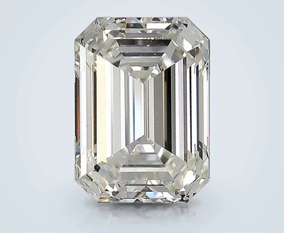 4.01ct I VS1 Rare Carat Ideal Cut Emerald Diamond