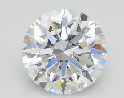 2.05ct D VVS2 Excellent Cut Round Lab Grown Diamond