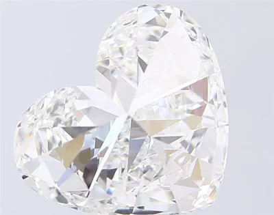 8.06ct F VVS2 Very Good Cut Heart Lab Grown Diamond