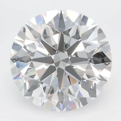 5.04ct D VVS1 Rare Carat Ideal Cut Round Lab Grown Diamond