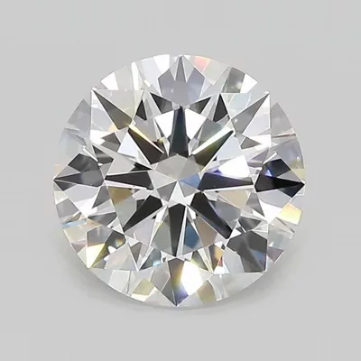 2.57ct D VS1 Rare Carat Ideal Cut Round Lab Grown Diamond