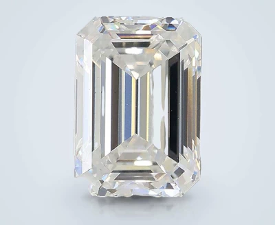 3.03ct E VS2 Rare Carat Ideal Cut Emerald Lab Grown Diamond