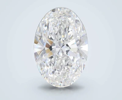 12.10ct E VVS2 Rare Carat Ideal Cut Oval Lab Grown Diamond