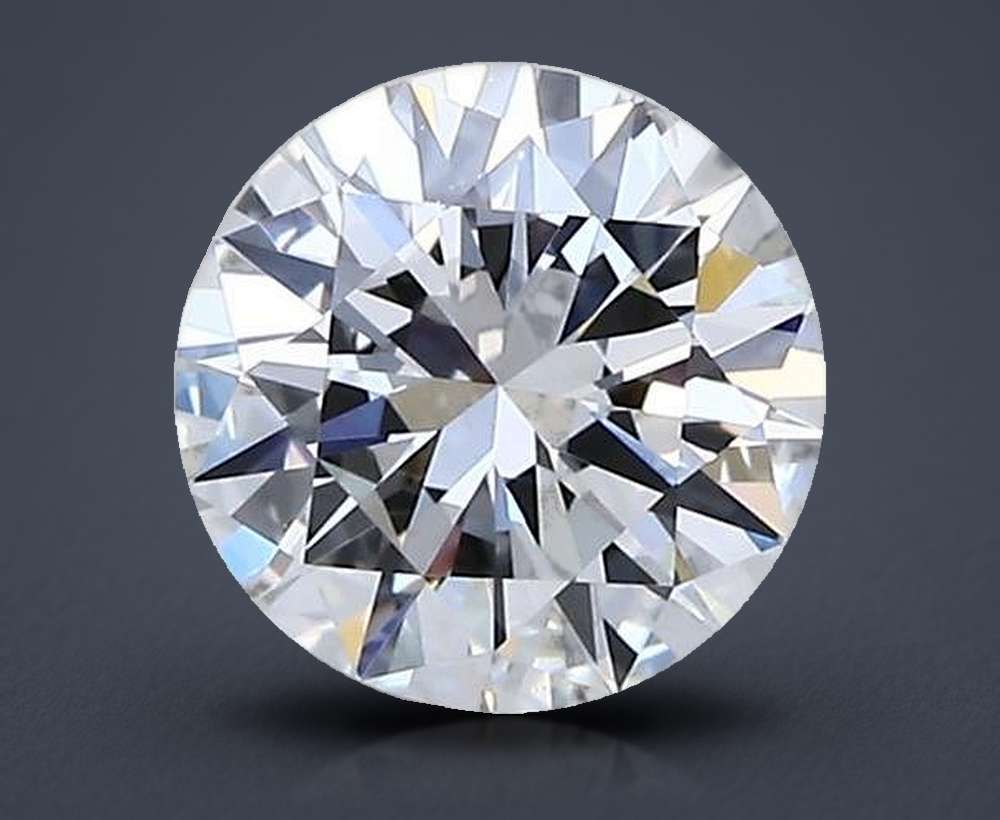 0.86ct F SI1 Very Good Cut Round Diamond