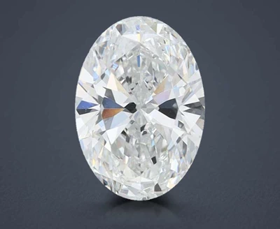 1.06ct E VVS2 Rare Carat Ideal Cut Oval Lab Grown Diamond