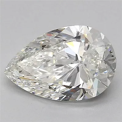 2.01ct G VS2 Rare Carat Ideal Cut Pear Diamond