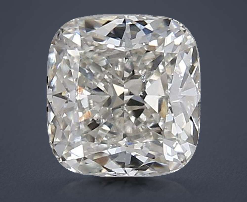 0.90ct K SI2 Rare Carat Ideal Cut Cushion Diamond