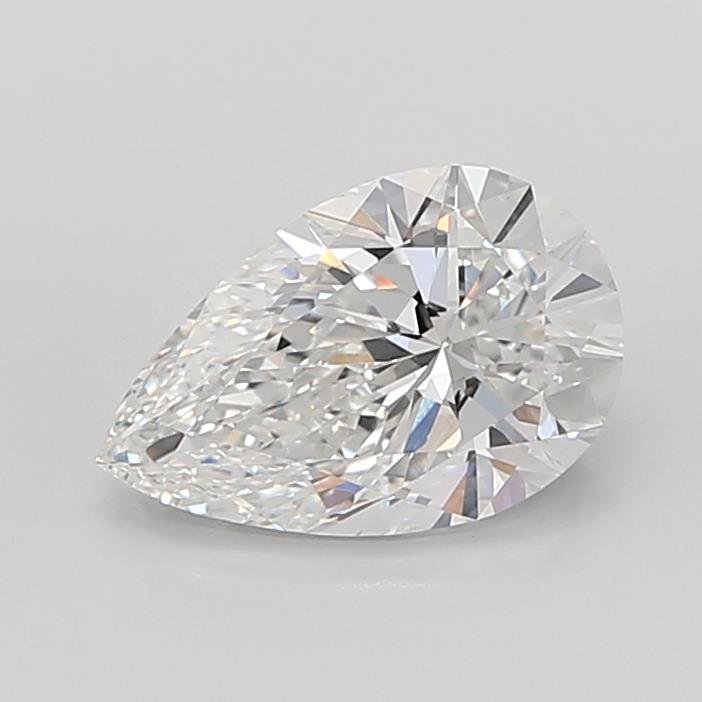 4.00ct F VVS2 Rare Carat Ideal Cut Pear Lab Grown Diamond