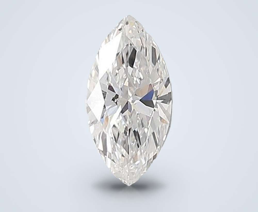 1.22ct D VVS2 Rare Carat Ideal Cut Marquise Lab Grown Diamond