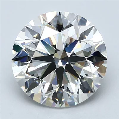 4.17ct H VS2 Excellent Cut Round Diamond