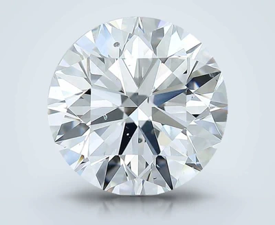 3.50ct D SI1 Rare Carat Ideal Cut Round Diamond