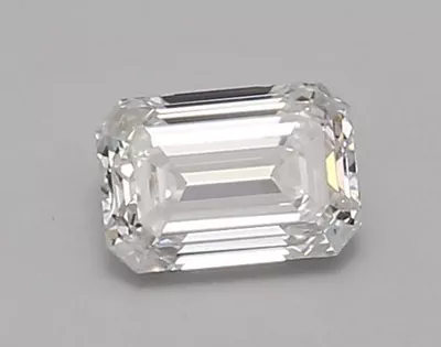 0.83ct D VVS2 Rare Carat Ideal Cut Emerald Lab Grown Diamond