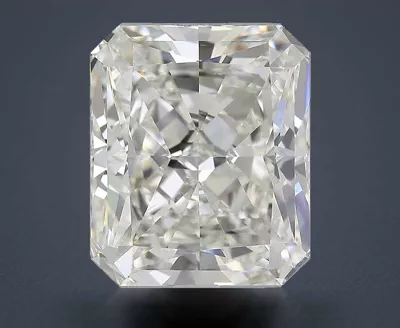 10.46ct K VS1 Rare Carat Ideal Cut Radiant Diamond