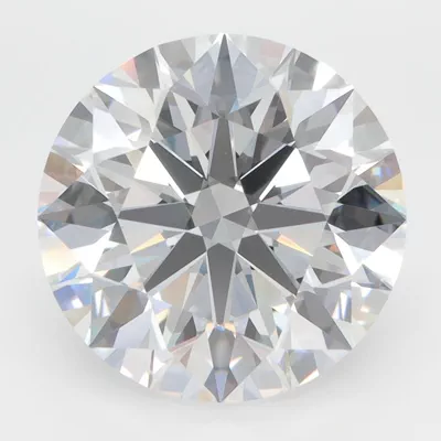 6.53ct D VVS1 Rare Carat Ideal Cut Round Lab Grown Diamond