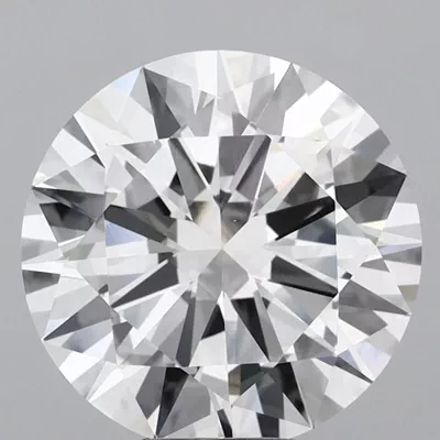 8.57ct E VVS2 Excellent Cut Round Lab Grown Diamond