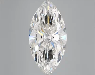 5.01ct F VS2 Rare Carat Ideal Cut Marquise Lab Grown Diamond