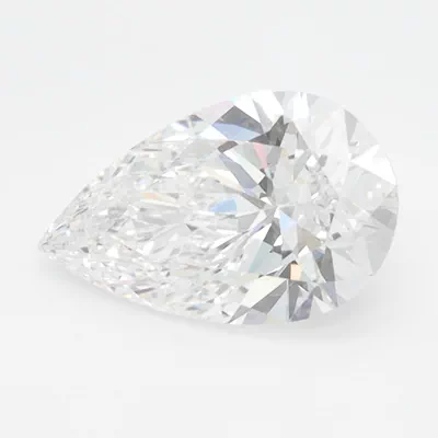 1.19ct D VVS1 Rare Carat Ideal Cut Pear Lab Grown Diamond