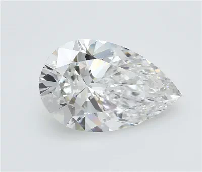10.52ct E VVS2 Rare Carat Ideal Cut Pear Lab Grown Diamond