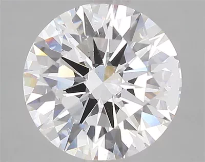3.04ct E SI1 Rare Carat Ideal Cut Round Lab Grown Diamond