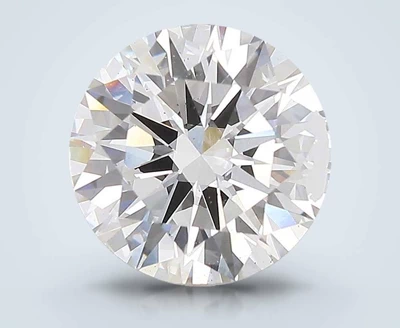 3.04ct E SI1 Rare Carat Ideal Cut Round Lab Grown Diamond