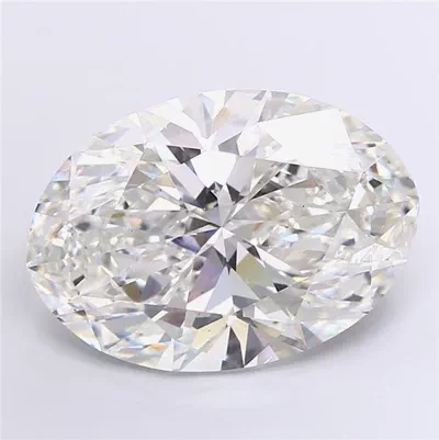 20.51ct F VS2 Rare Carat Ideal Cut Oval Lab Grown Diamond