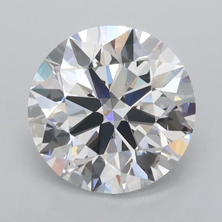 1.68ct D FL Rare Carat Ideal Cut Round Lab Grown Diamond