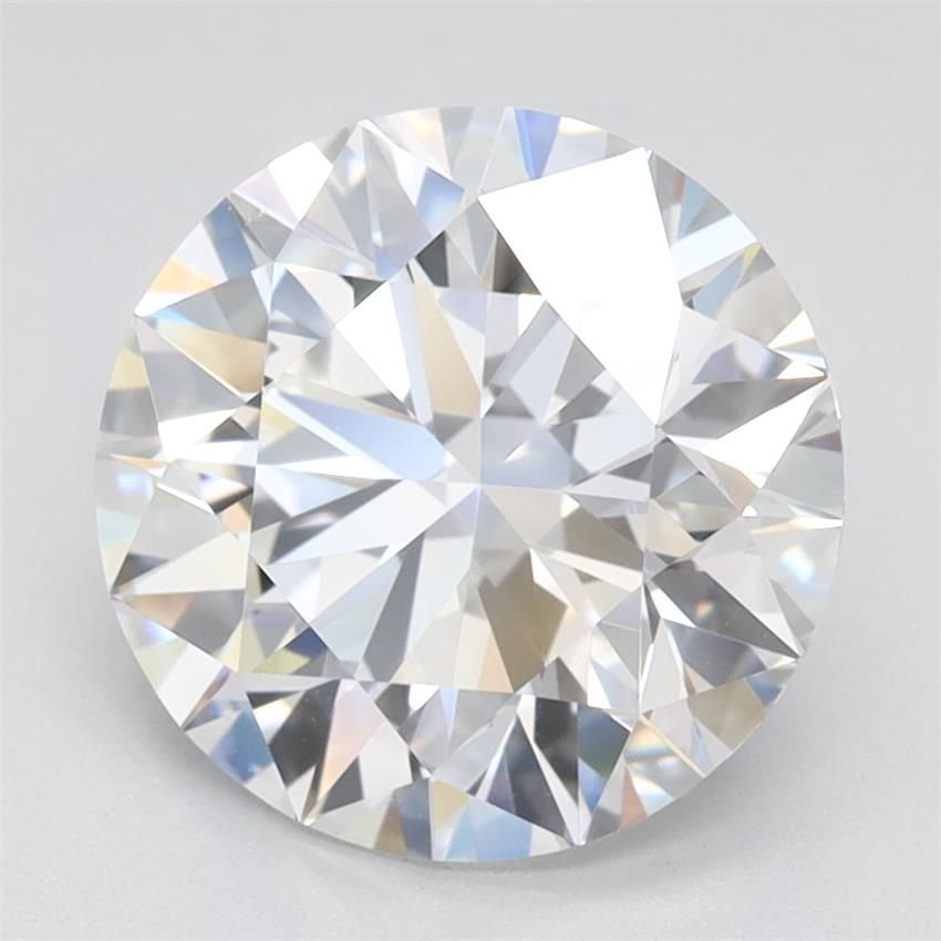 2.59ct D VVS1 Rare Carat Ideal Cut Round Lab Grown Diamond