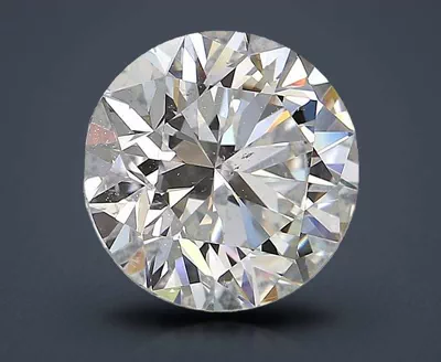 3.01ct F SI1 Rare Carat Ideal Cut Round Diamond