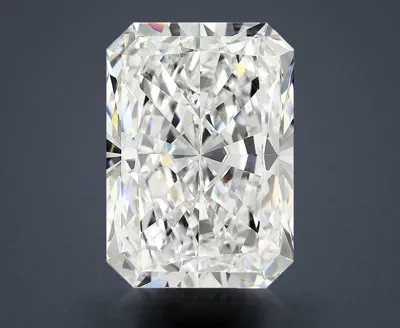 10.29ct F VVS2 Rare Carat Ideal Cut Radiant Lab Grown Diamond