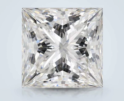 9.54ct F VVS2 Rare Carat Ideal Cut Princess Lab Grown Diamond