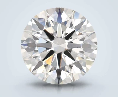 4.11ct H VS2 Rare Carat Ideal Cut Round Lab Grown Diamond