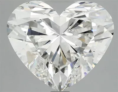 4.05ct G VS2 Rare Carat Ideal Cut Heart Lab Grown Diamond